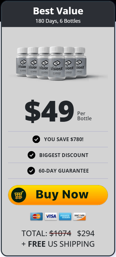 Buy VisionX 6 Bottle